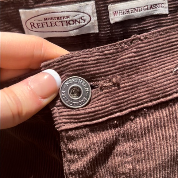 Brown corduroy pants - Picture 8 of 9